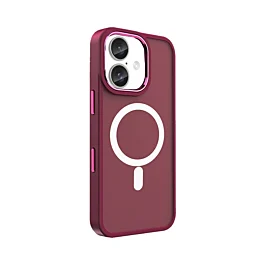 Matte Case With MagSafe For iPhone 17 - Maroon