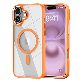 Shiny Gloss Case With MagSafe For iPhone 17 - Orange