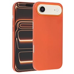 Liquid Silicone Case For iPhone Air - Orange