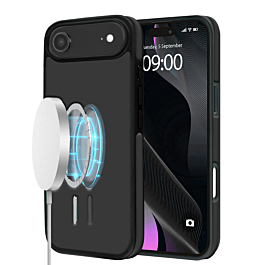 Full Leather Case With MagSafe For iPhone Air - Black