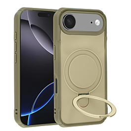 ShockProof Case With MagSafe Kickstand For iPhone Air - Green