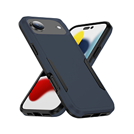 Dual Layer ShockProof Case For iPhone Air - Blue