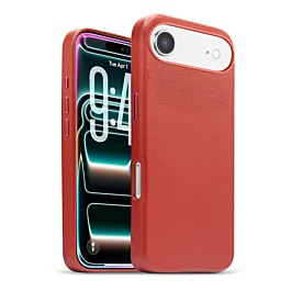 Leather Case For iPhone Air - Red