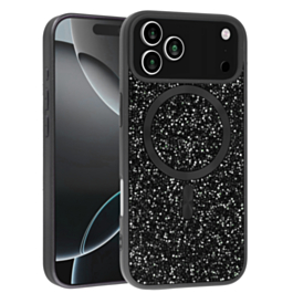Full Glitter Case For iphone 17 Pro Max- Black 2