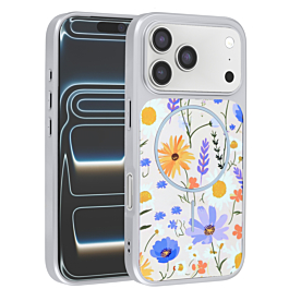 Floral Case With Magsafe for iphone 17 Pro- 2