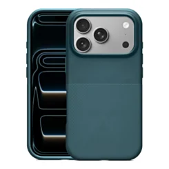 Dotted Texture Case With Magsafe for iphone 17 Pro - Blue