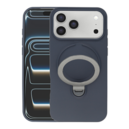 Pastel Case With MagSafe Kick Stand for iphone 17 Pro - Blue