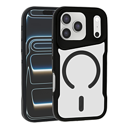 Frosted Matte Case with MagSafe for iphone 17 Pro - Black