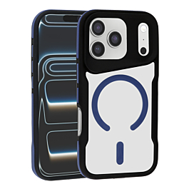 Frosted Matte Case with MagSafe for iphone 17 Pro - Blue