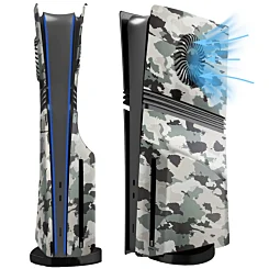 Faceplate Cover (CAMO) for PlayStation 5 Pro (Disc Edition) (V2)
