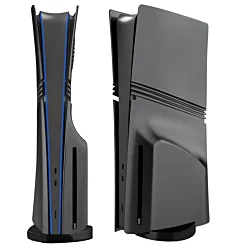 Faceplate Cover (BLACK) for PlayStation 5 Pro (Disc Edition)