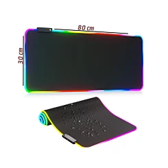 RGB Gaming Mouse Pad (80x30cm) (3mm Thickness)