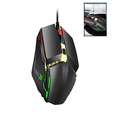 6 Button 7 Color RGB Wired Gaming Mouse