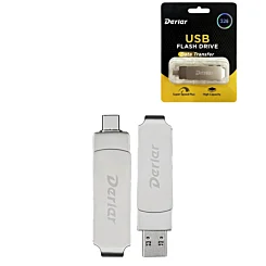 Derlar Dual USB 3.2 Type A + C USB Flash Drive (32GB)