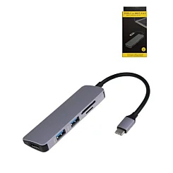 USB-C Expander for (4K HDMI + USB-C + SD / TF Card Reader)