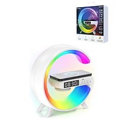 G Table Lamp & Fast Wireless Charging & Bluetooth Speakers (15W)