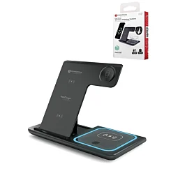 PowerPeak 3-in-1 Foldable Wireless Charging Station (15W)
