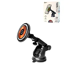 POMGEAR Bronze-Coil MagSafe Extending Grip Mount with Suction Cup (15W)