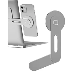 Aluminum Alloy Magnetic Phone Holder (Silver)