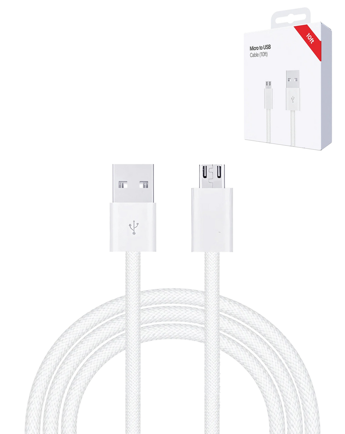 USB A-M Fast Charging Data Cable (9ft) (12W)