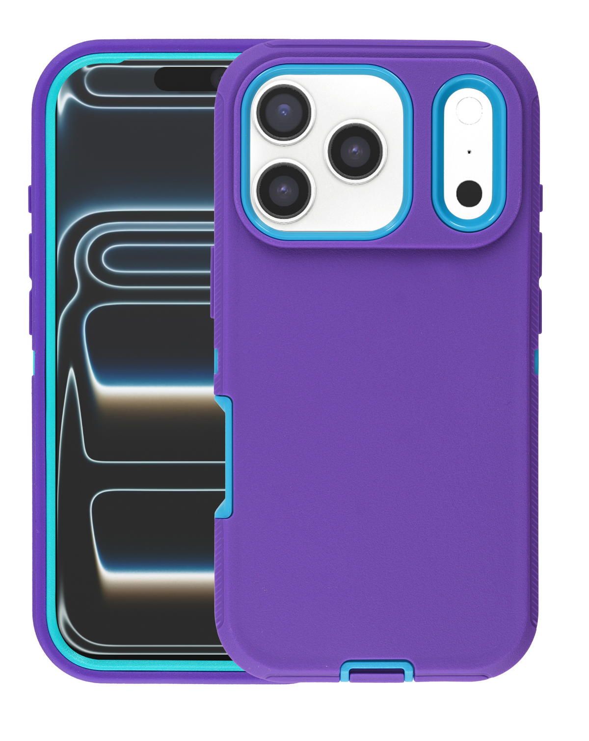 Heavy Duty Case for iPhone 17 Pro / 18 Pro (PURPLE)