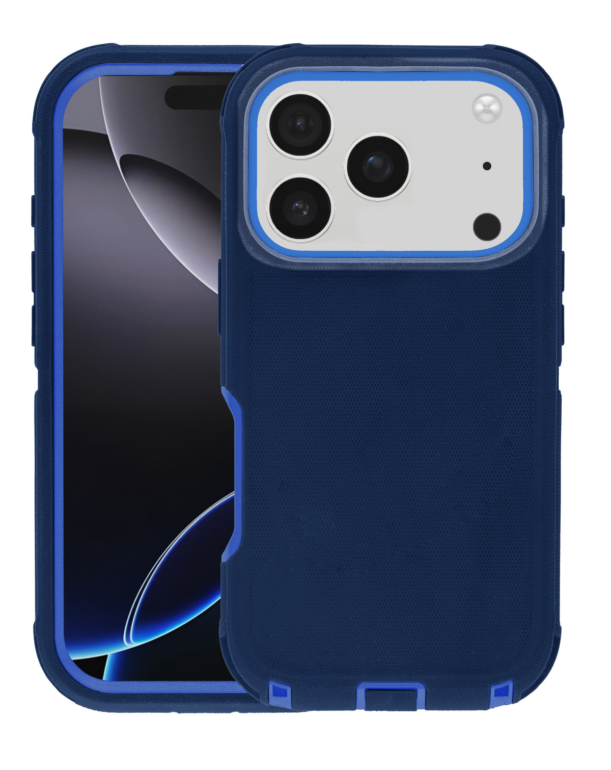 Heavy Duty Case for iPhone 17 Pro Max / 18 Pro Max (NAVY/ BLUE)