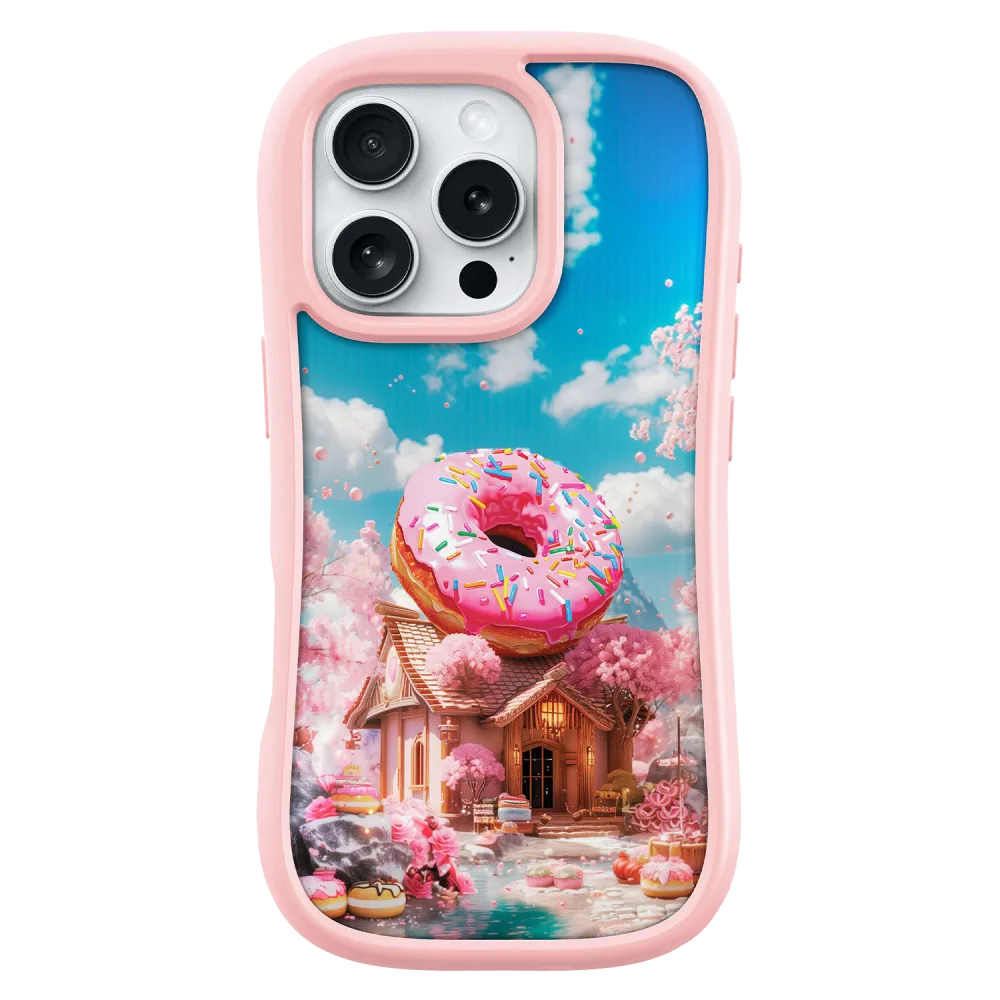 Laut - POP Surreal MagSafe Case for Apple iPhone 16 Pro Max - Doughnut
