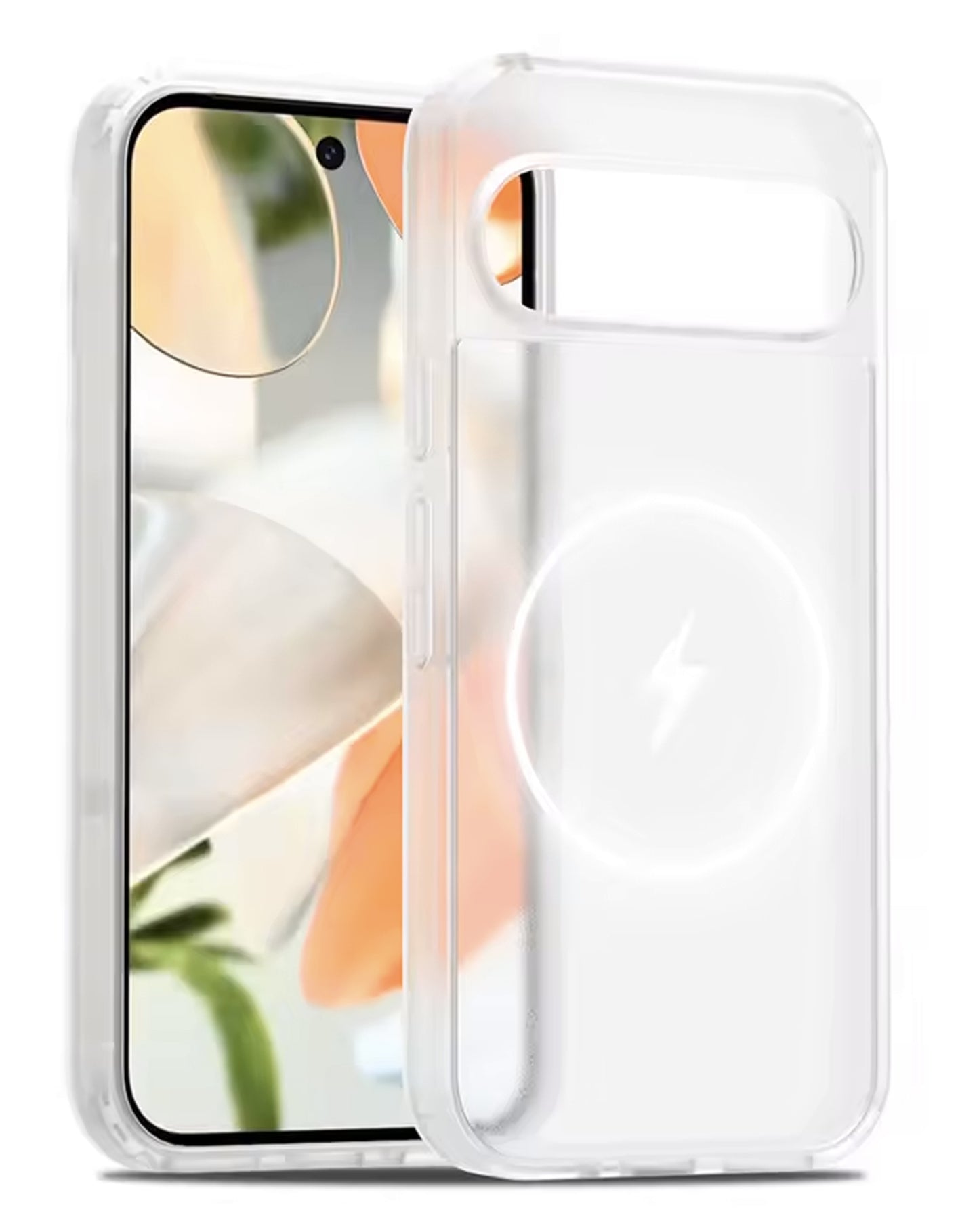 Google Pixel 10 Pro XL Wireless Charging Slim Matte Case - CLEAR