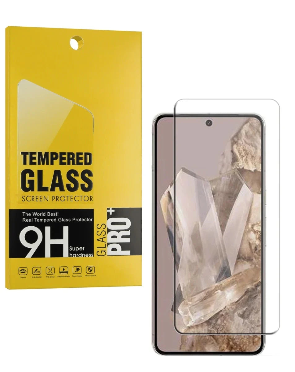 3 Clear Tempered Glass for Google Pixel 8 Pro