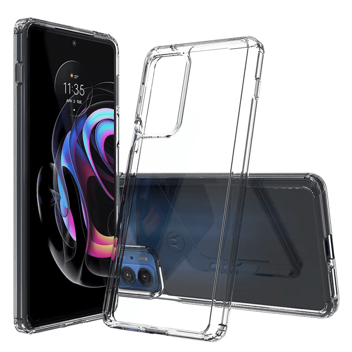 Moto Edge 20 Pro Hybrid Case with Air Cushion Technology