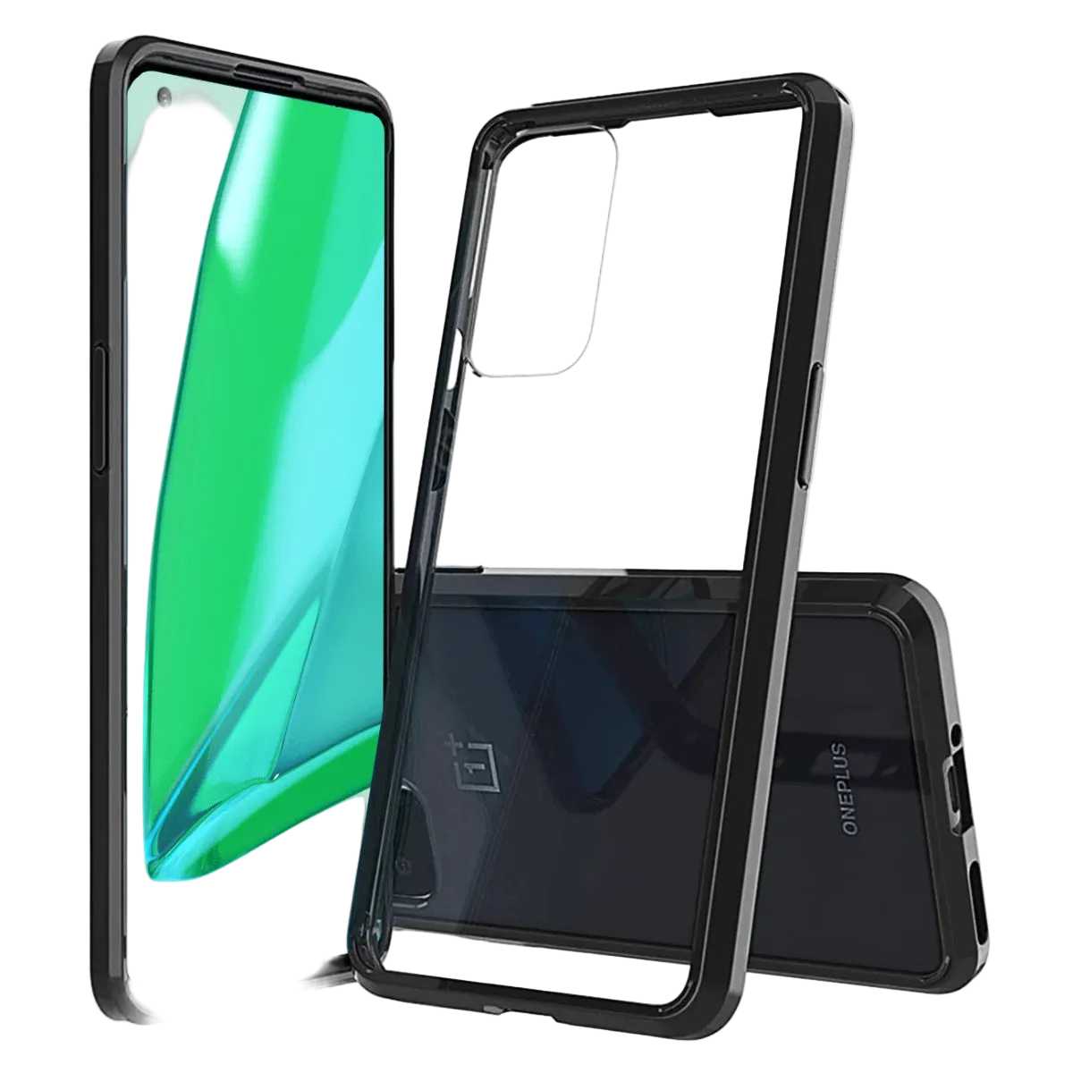 OnePlus 9 Hybrid Case with Air Cushion Technology - BLACK