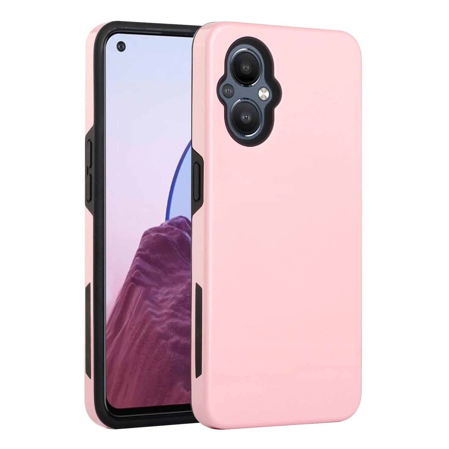 OnePlus Nord N20 5G Dual Layer Magnetic Hybrid Case Pink