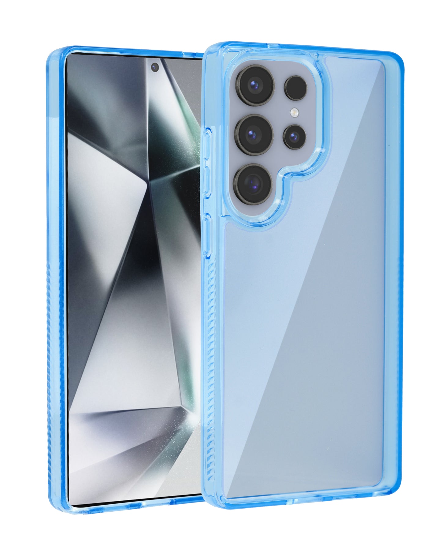 Galaxy S25 Ultra Hybrid Case with Air Cushion Technology - BLUE
