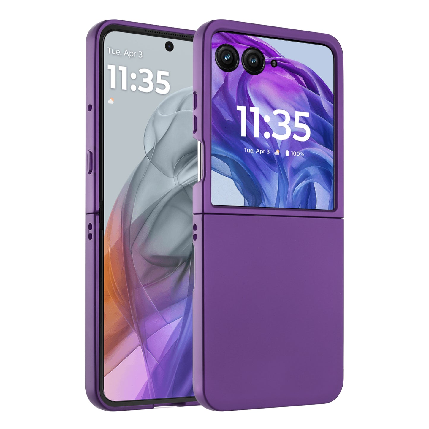 TPC Motorola Razr Ultra 2025 Protection Case Purple