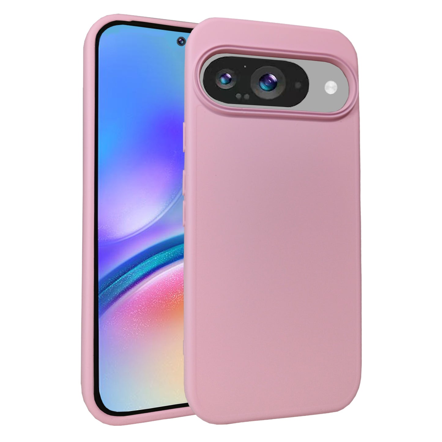 TPR Google Pixel 9/9 Pro Simple Hard Case Pink