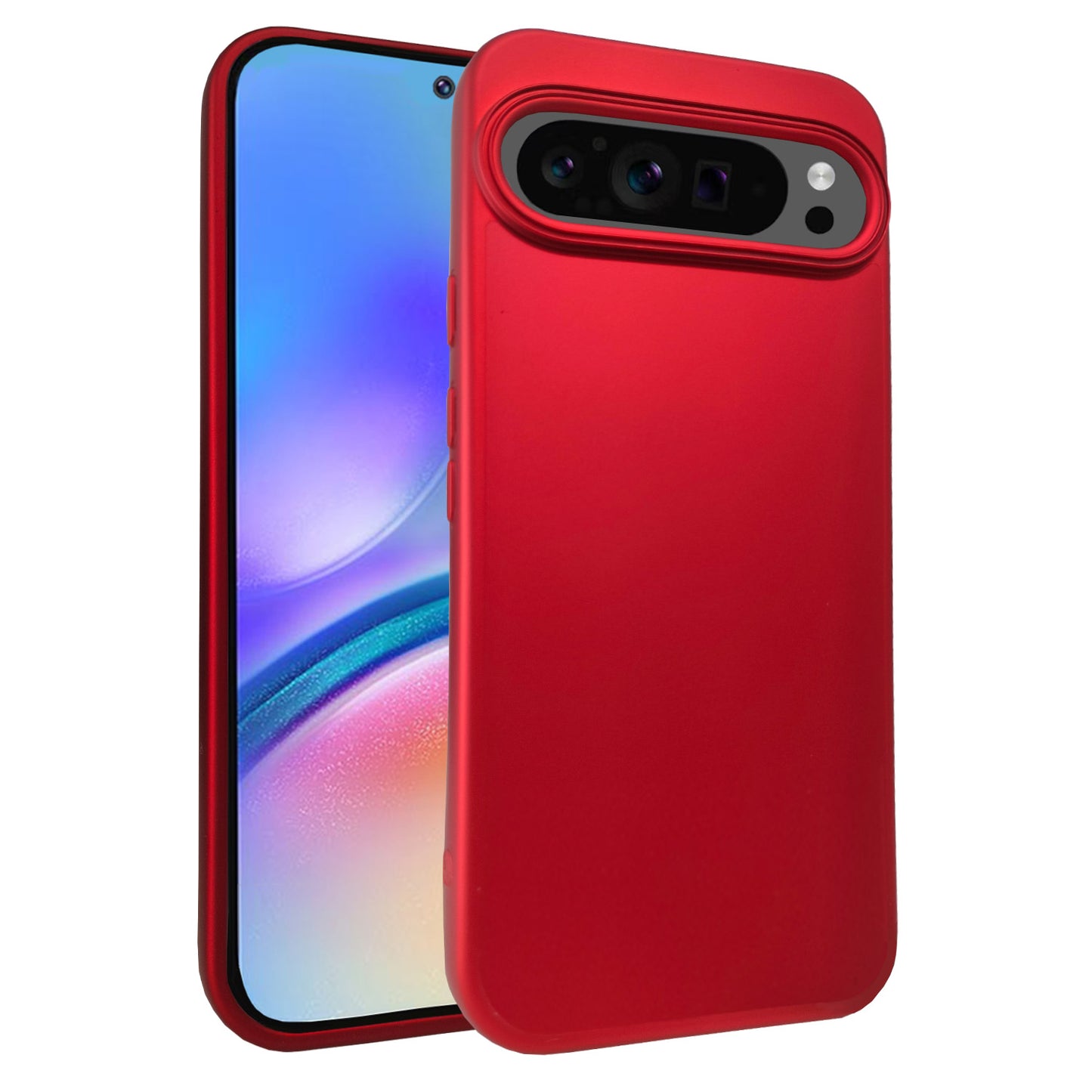 TPR Google Pixel 9 Pro XL Simple Hard Case Red