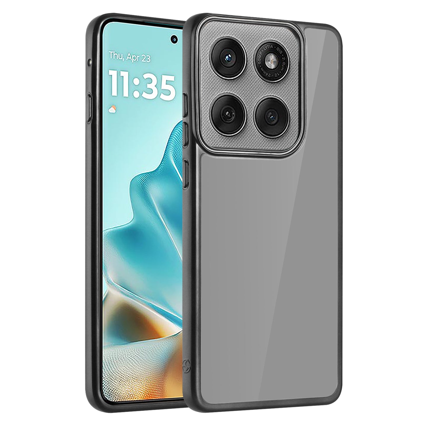 Motorola Edge 2025 Protection Case Black