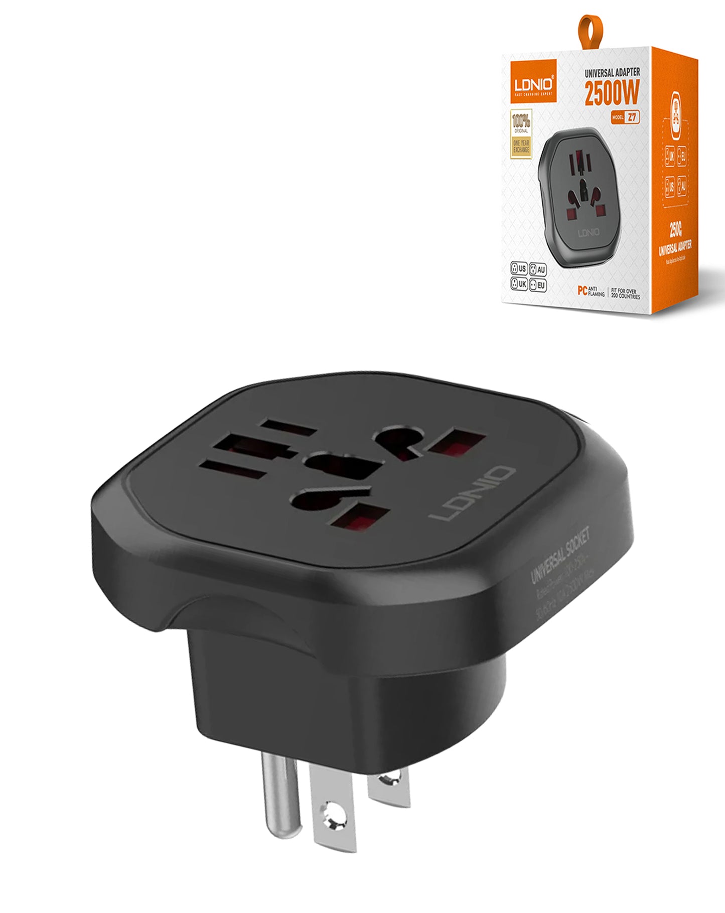 LDNIO Universal Adapter 2500W