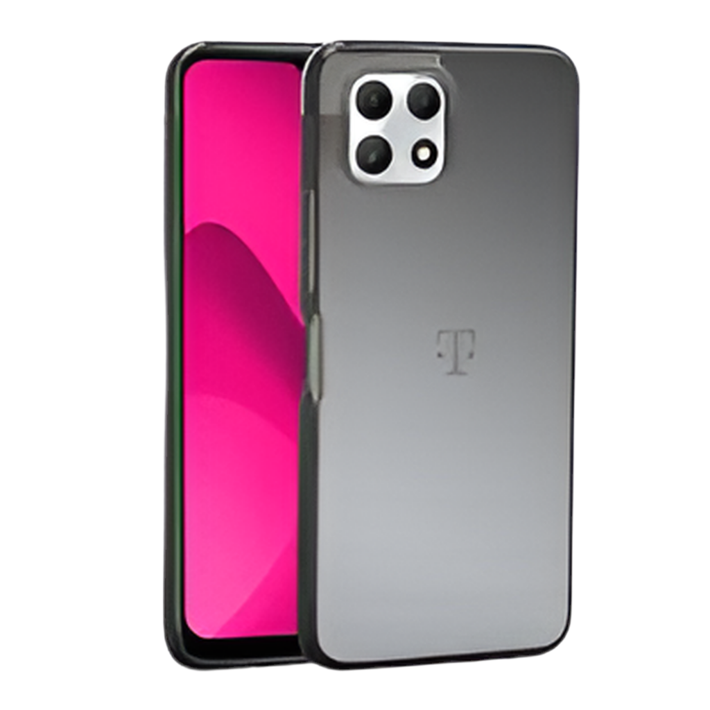 T-Mobile Revvl 7 5G Slim Fit Hard Clear Case Black