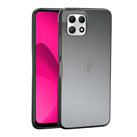 T-Mobile Revvl 7 5G Slim Fit Hard Clear Case Black