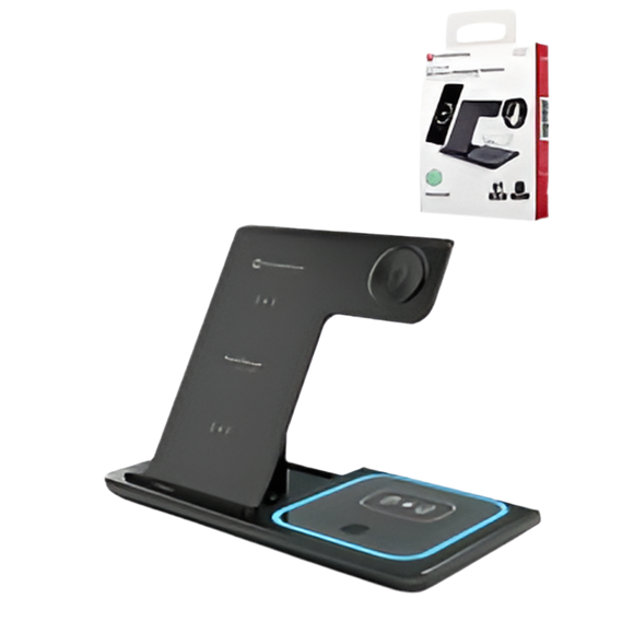 PowerPeak 3in1 Foldable Wireless Charging Station
