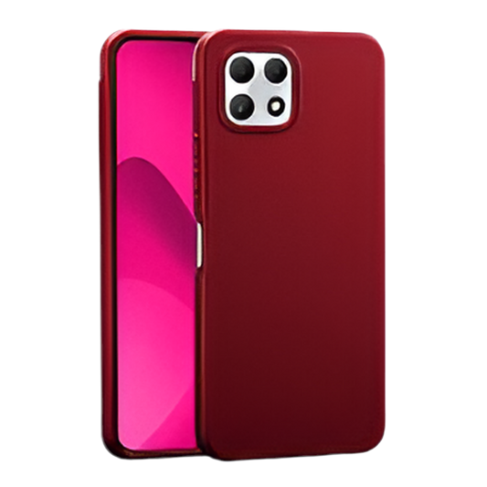 T-Mobile Revvl 7 5G Simple Hard Case Red