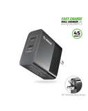 ESOULK 45W Dual Port Wall Charger