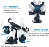 Bytech Universal Tablet Holder Windshield Mount – Adjustable & Versatile