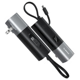 Esoulk 3-in-1 Portable Charger - 5,000 mAh Power Bank with Built-in USB-C Cable and Foldable AC Plug