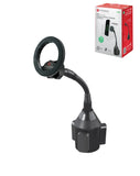 Adjustable Magnetic Car Mount with Flexible Gooseneck and Cup Holder Base