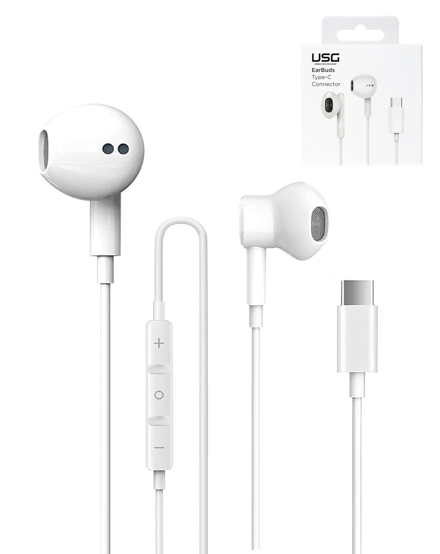 USG Earbuds with Type-C Connector