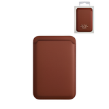 Leather Magnetic Card Wallet Holder