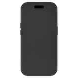 AMPD - TPU / Acrylic Wallet Flip MagSafe Case for Apple iPhone 16 Pro Max - Black