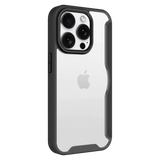 AMPD - TPU / Acrylic Wallet Flip MagSafe Case for Apple iPhone 16 Pro Max - Black
